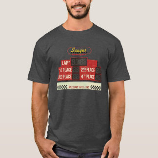 ソーガスのスピードウェイの放置されたスコアボード Tシャツ