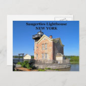 ソーガーティズライトハウスニューヨーク葉書 ポストカード (正面/裏面)