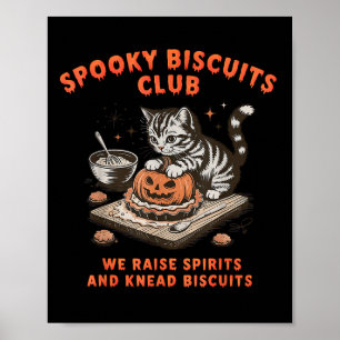 ソーキー ビスケット クラブ 猫 ハロウィン お菓子作り ポスター