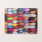 ソークの店に靴を並べる ジグソーパズル (横)