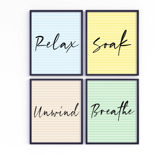 ソークリラックスバスルームを呼吸