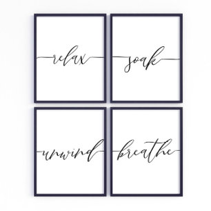 ソークリラックスバスルームを呼吸