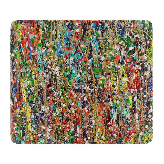 ソーグラス6 x 7 Decoガラス切断ボード カッティングボード (正面)