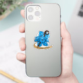 ソーサラーサイコロデザイン シール (スマートフォン)