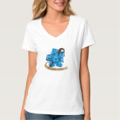 ソーサラーサイコロデザイン Tシャツ (正面)