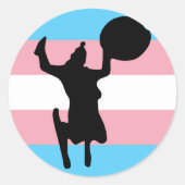 ソーサーガール ラウンドシール (正面)