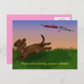 ソーサードッグ ポストカード (正面/裏面)