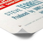 ソーサーマンの侵略1957オリジナルヴィンテージM ポスター (角)