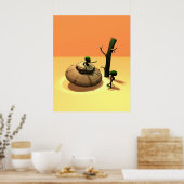 ソーサー仲間2枚ポスター ポスター (キッチン)