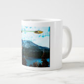 ソーサー熱 ジャンボコーヒーマグカップ (正面右)