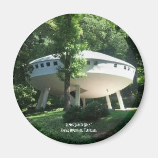 ソーサー飛んでいるハウス冷蔵庫磁石 マグネット