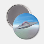 ソーサー飛んでいるマグネット マグネット (正面/裏面)