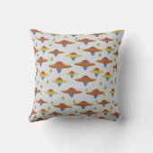 ソーサー飛んでいる クッション (裏面)