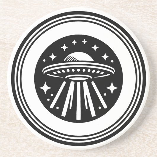 ソーサー飛んでいる コースター (正面)