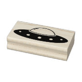 ソーサー飛んでいる・ゴム・スタンプ ラバースタンプ (スタンプ)