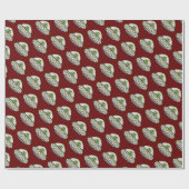 ソーサー飛んでいる ラッピングペーパー (フラット)