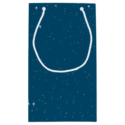 ソーサ飛んでいるーエイリアン牛の誘拐 スモールペーパーバッグ (裏面)