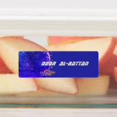 ソーサ飛んでいるー芸術的銀河系 ラベル (貼付)