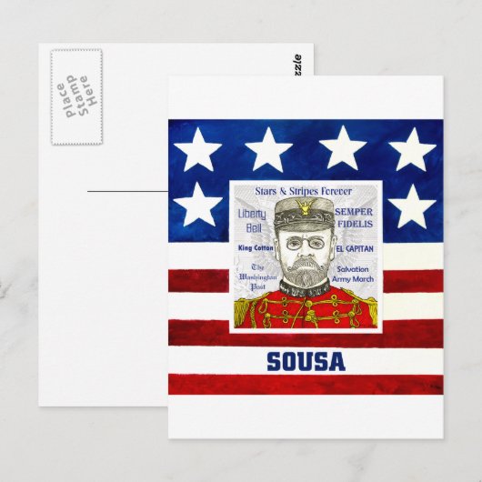 ソーサ ポストカード (正面/裏面)