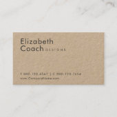 ソーシャシンプルルメディアとの自然プロフェッショナル 名刺 (正面)