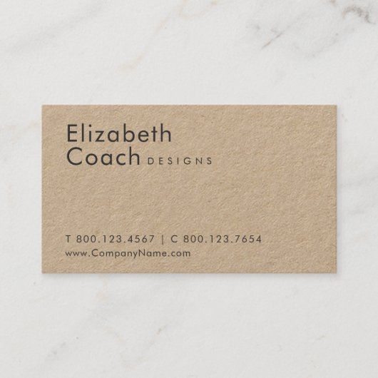 ソーシャシンプルルメディアとの自然プロフェッショナル 名刺 (正面)