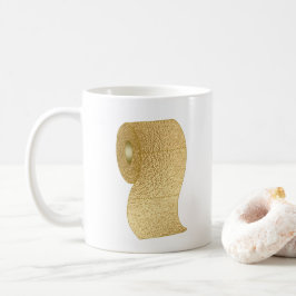 ソーシャルおもしろいトイレ紙 コーヒーマグカップ