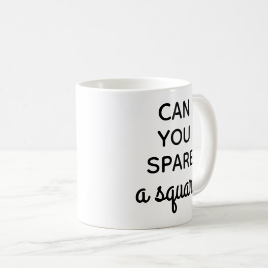 ソーシャルおもしろいトイレ紙 コーヒーマグカップ (正面右)