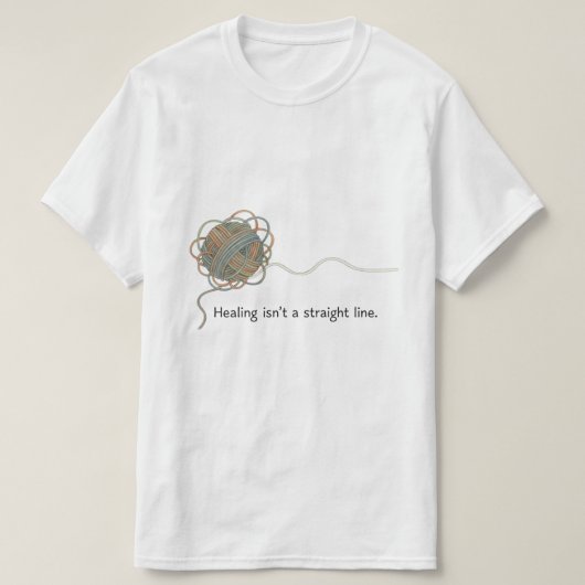 ソーシャルにぎこちないペンギンのアマチュアらくがきアート Tシャツ (デザイン正面)