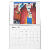 ソーシャルカレンダー カレンダー (2月 2027)