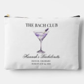 ソーシャルクラブラベンダーカクテルガールズトリップラージ アクセサリーポーチ (正面)