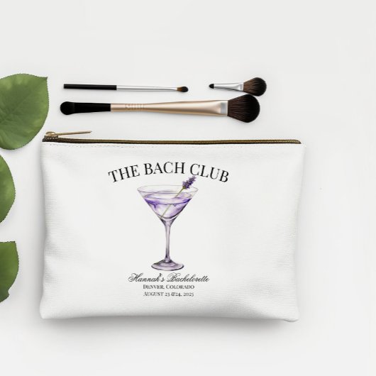 ソーシャルクラブラベンダーカクテルガールズトリップラージ アクセサリーポーチ