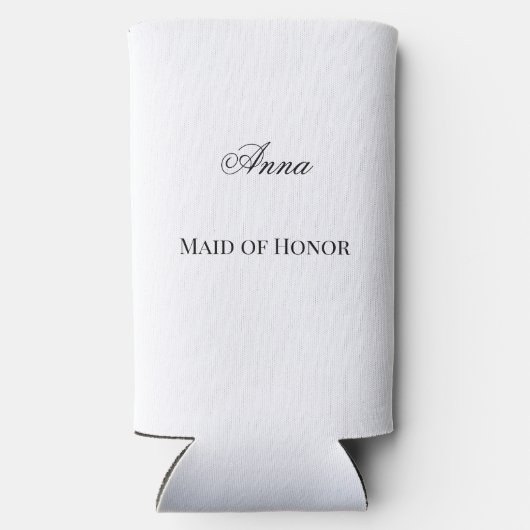 ソーシャルクラブ赤面カクテルカスタムブライデスメイド スリム缶クーラー (裏面)