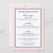 ソーシャルクラ名門私立校風のブバチェロレッテ 招待状 (裏面)