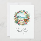 ソーシャルク独占的ラブバチェロレッテ週末写真 サンキューカード (正面)