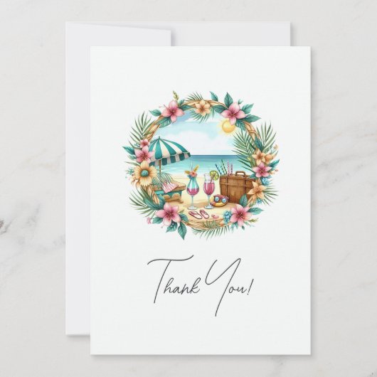 ソーシャルク独占的ラブバチェロレッテ週末写真 サンキューカード (正面)