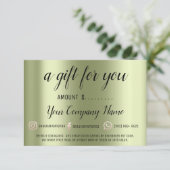 ソーシャルグリーンモダンロゴ (スタンド正面)