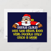 ソーシャルサおもしろいンタ シーズンポストカード (正面/裏面)