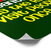 ソーシャルサンタユーモア(暗) ポスター (角)