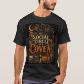 ソーシャルサークルはコーヴァン ハロウィンTシャツ,  Tシャツ (正面)