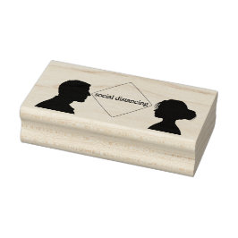 ソーシャルディスタンシング ラバースタンプ