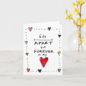 ソーシャルディスタンスカード |考えのカード カード (黄色い花)