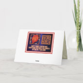 ソーシャルディスタンスクリスマス　会いたいね カード (裏面)