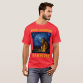 ソーシャルディスタンスチャンピオン Tシャツ (正面フル)