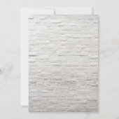 ソーシャルディスタンスドライブバイブライダルシャワーホワイトトラック 招待状 (裏面)