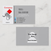 ソーシャルネットワーキングの名刺 名刺 (正面/裏面)