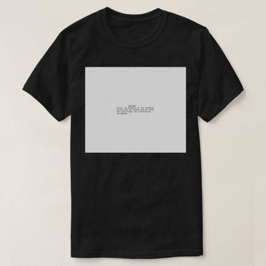 ソーシャルネットワークのスクリーンプレイ – David Fincher & Aar Tシャツ (デザイン正面)