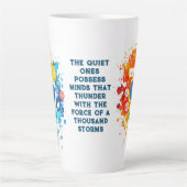 ソーシャルネットワークアイコン カフェラテマグ (正面)