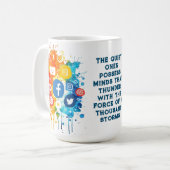 ソーシャルネットワークアイコン コーヒーマグカップ (正面左)