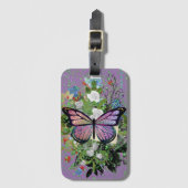 ソーシャルバタフライ2ラゲッジタグ ラゲッジタグ (正面縦)