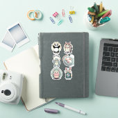 ソーシャルバッテリー残量シート | 内向的なユーモア シール (iPadカバー)